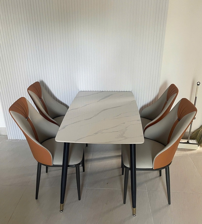 Bộ Bàn Ăn 4 Ghế Giá Rẻ 2494S