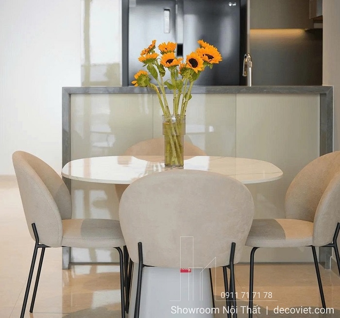 Bộ Bàn Ăn 4 Ghế Hiện Đại 2814S