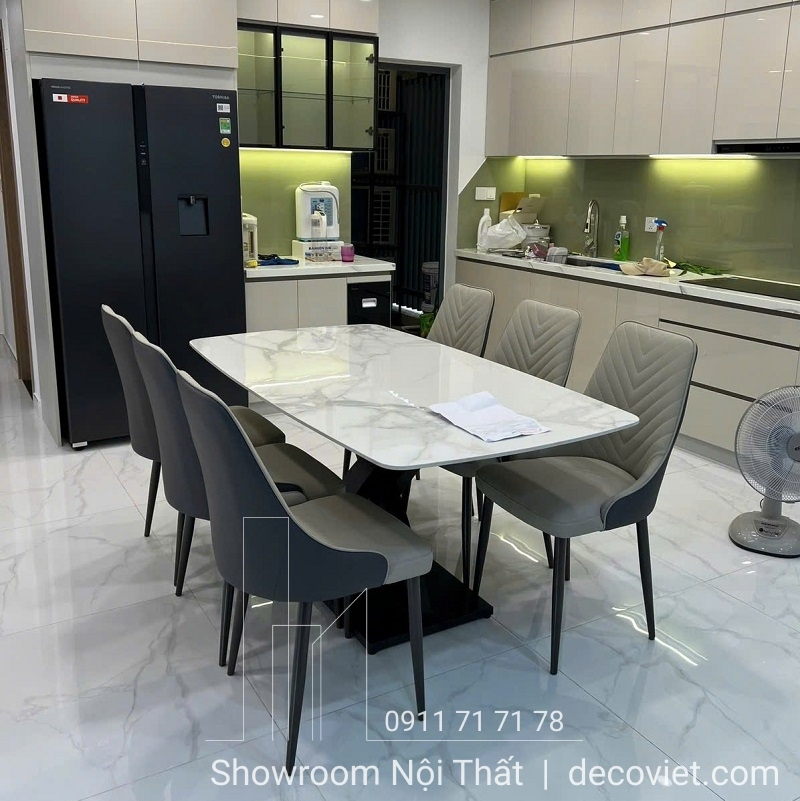 Bộ Bàn Ăn 6 Ghế Giá Rẻ 2411S