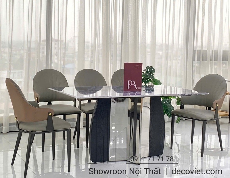 Bộ Bàn Ăn 6 Ghế Giá Rẻ Hà Nội 2576S