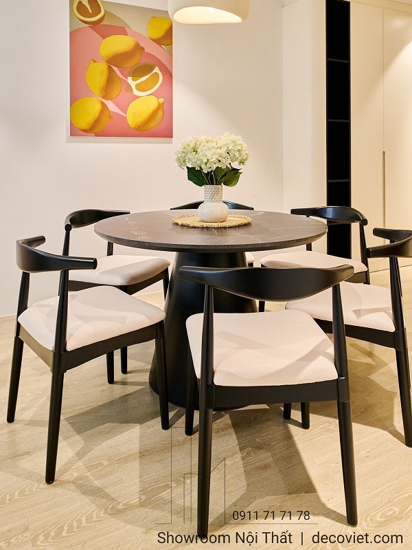 Bộ Bàn Ăn 6 Ghế Mặt Đá 2815S