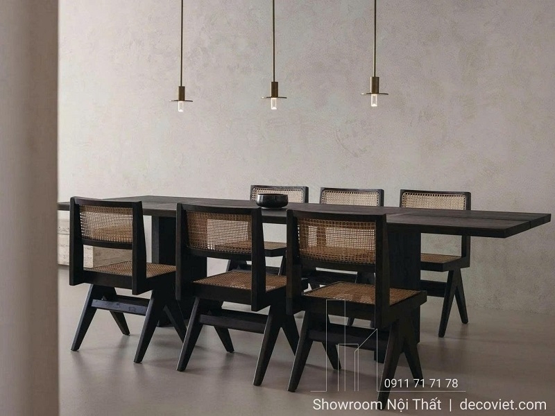 Bộ Bàn Ăn Gỗ 6 Ghế 2752S