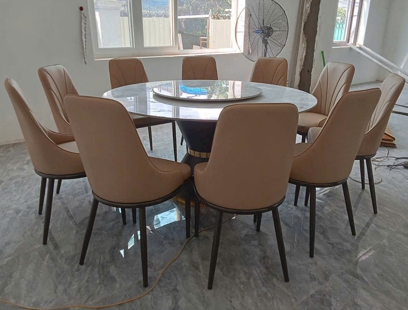Bộ Bàn Ăn Tròn 10 Ghế 1m5 2426S
