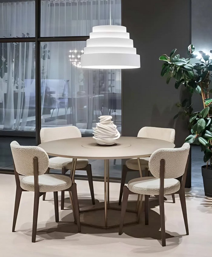 Bộ Bàn Ăn Tròn 4 Ghế 2051S