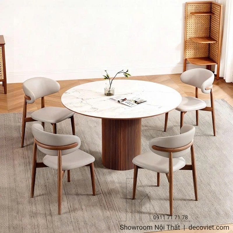 Bộ Bàn Ăn Tròn Giá Rẻ 2937S