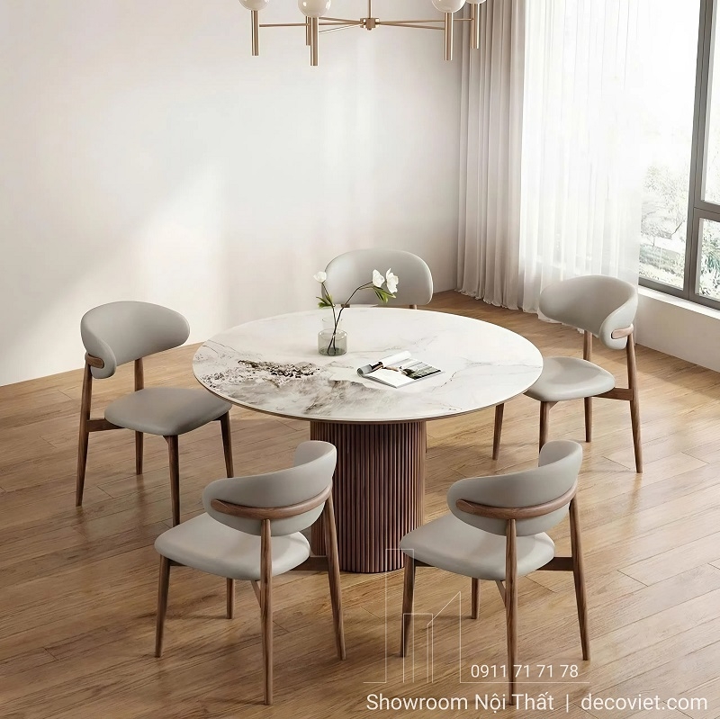 Bộ Bàn Ăn Tròn Giá Rẻ 2937S