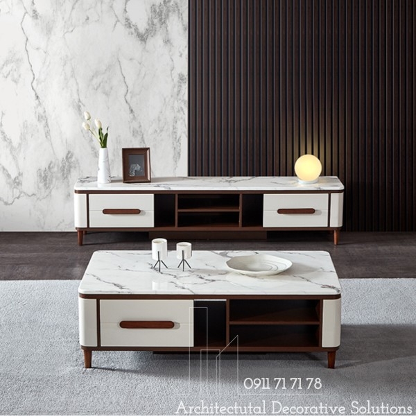 Combo Bàn Trà Kệ Tivi 801T