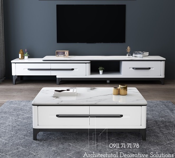 Combo Bàn Trà Kệ Tivi 812T