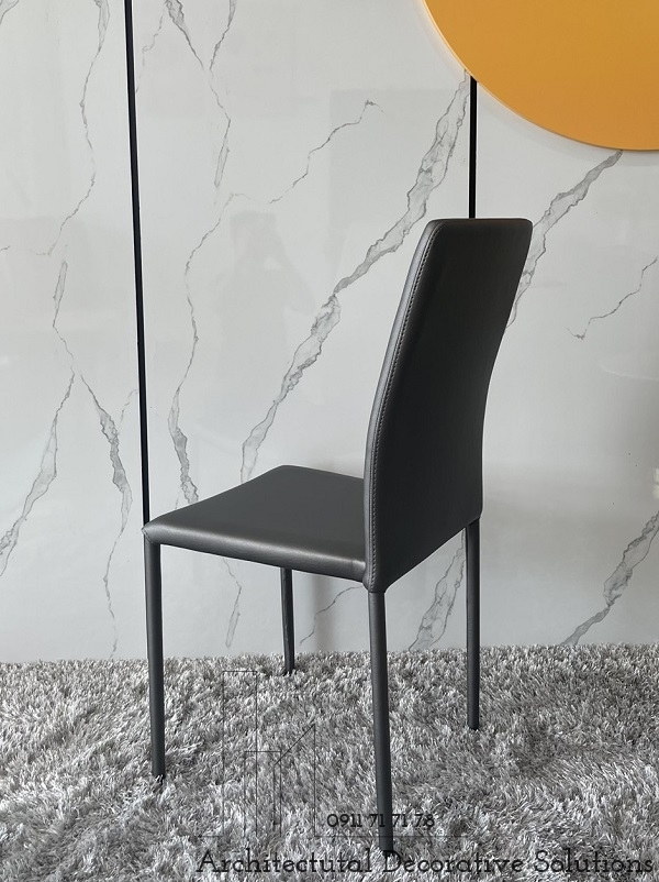 Ghế Ăn Bọc Da 11S – Gray