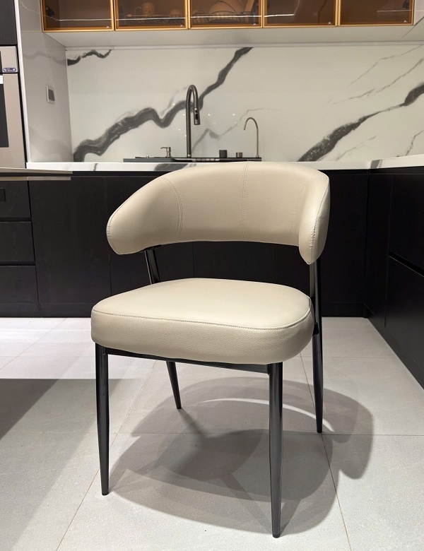 Ghế Ăn Bọc Da Chân Sắt 579S