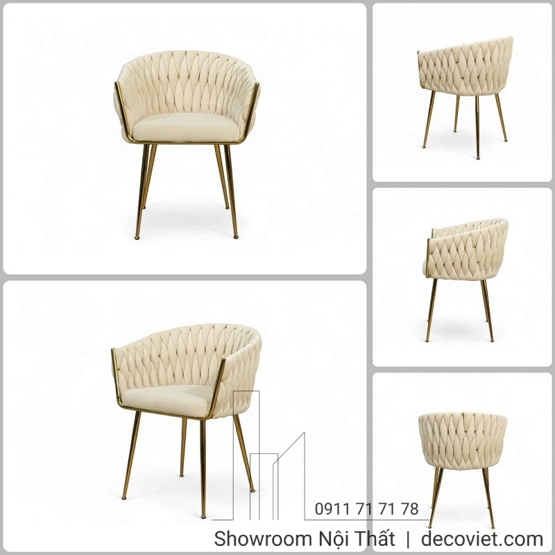Ghế Ăn Bọc Vải Cao Cấp 451S
