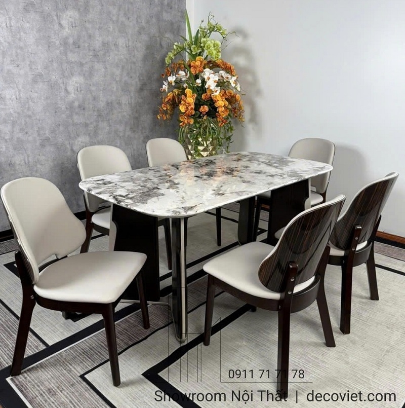 Ghế Ăn Gỗ Bọc Da 558S