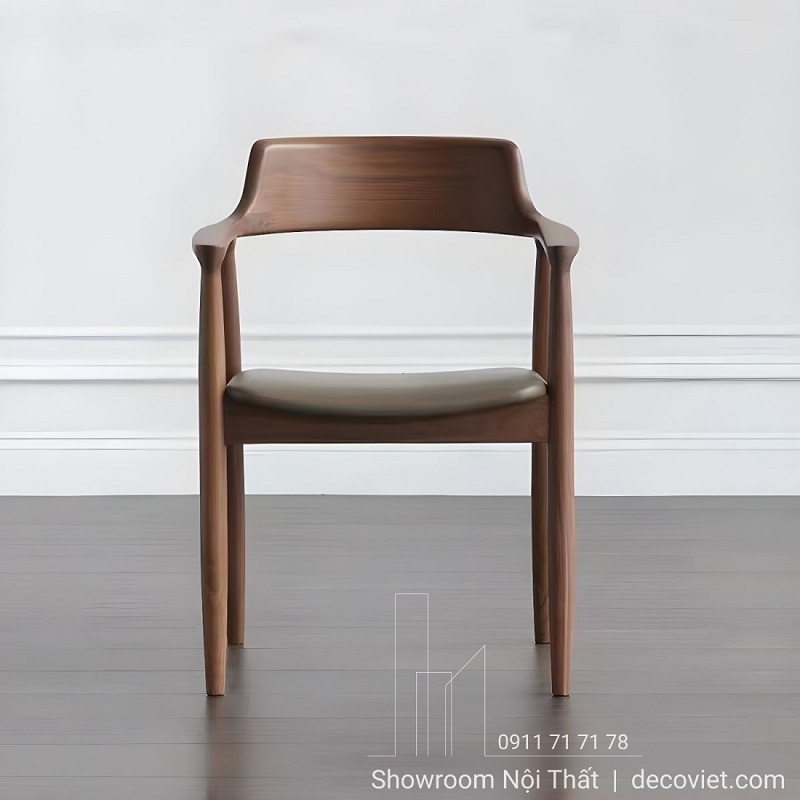 Ghế Ăn Gỗ Nệm Da 602S