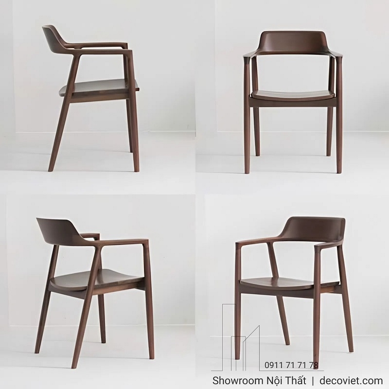 Ghế Ăn Gỗ Nệm Da 602S