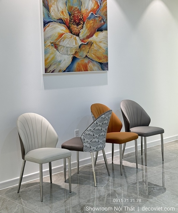 Ghế Ăn Hiện Đại Chân Inox 576S