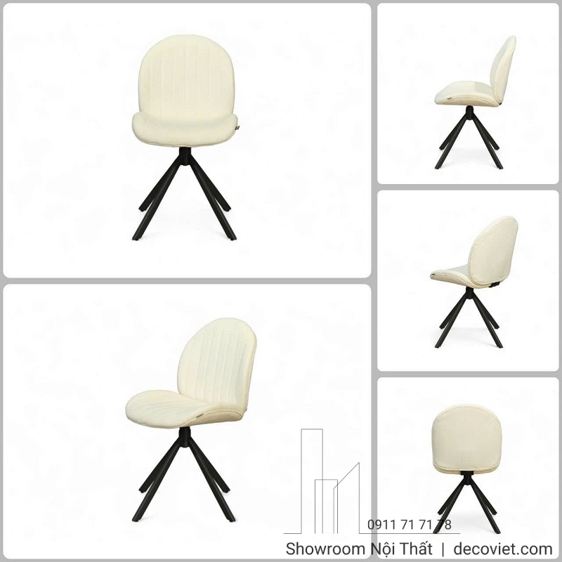 Ghế Ăn Xoay Hiện Đại Bọc Vải 561S