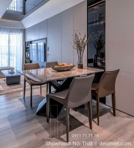 Ghế Ăn Bọc Da Bò 399S