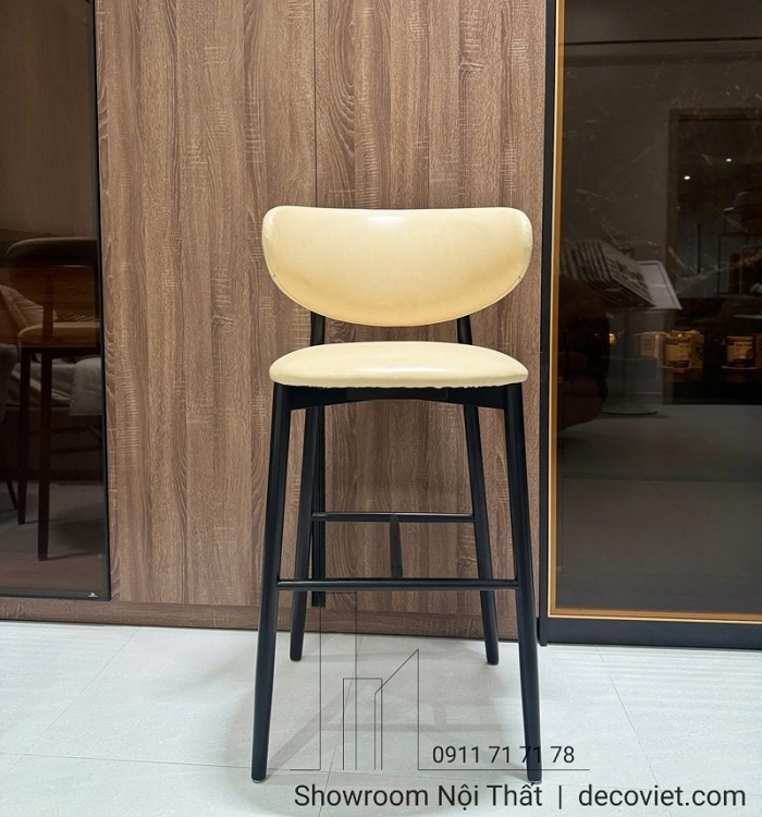 Ghế Bar Chân Gỗ Cao Cấp 261T