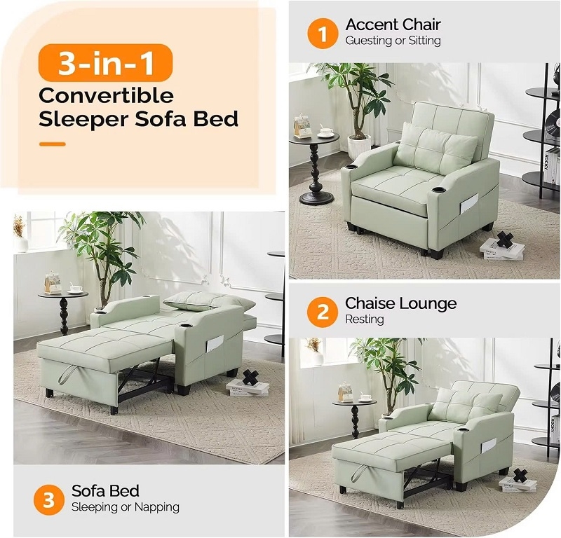 Ghế Giường Gấp 117T