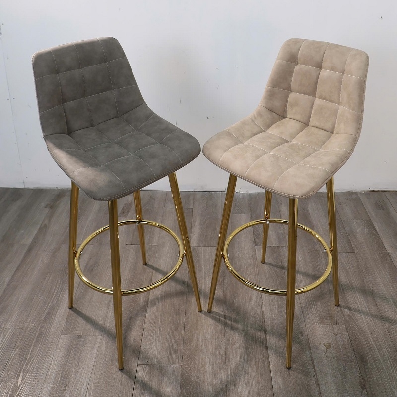 Ghế Quầy Bar Lưng Da 273T