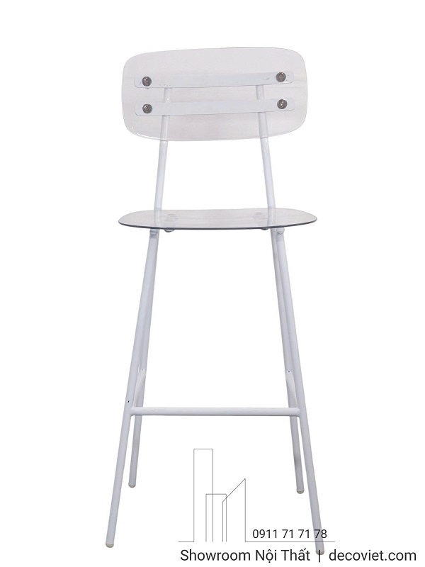 Ghế Quầy Bar Lưng Nhựa 270T