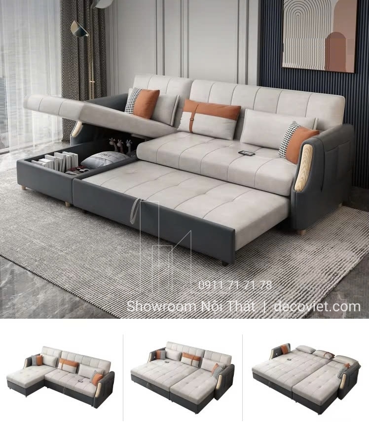 Ghế Sofa Bed Nhập Khẩu 132T