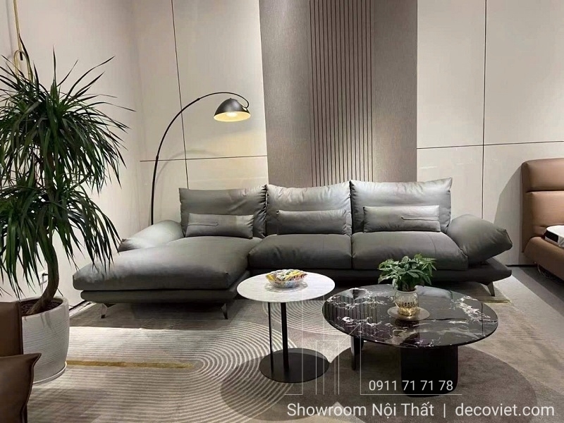 Ghế Sofa Da Bò Nhập Khẩu 943T