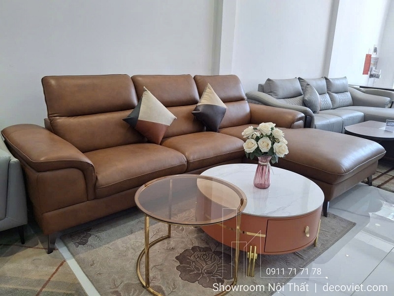 Ghế Sofa Da Bò Thật 1137T