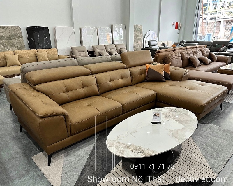 Ghế Sofa Da Bò Thật 910T