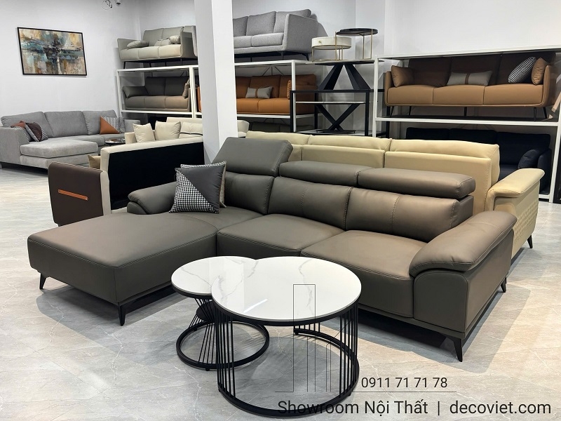 Ghế Sofa Da Chữ L 1022T