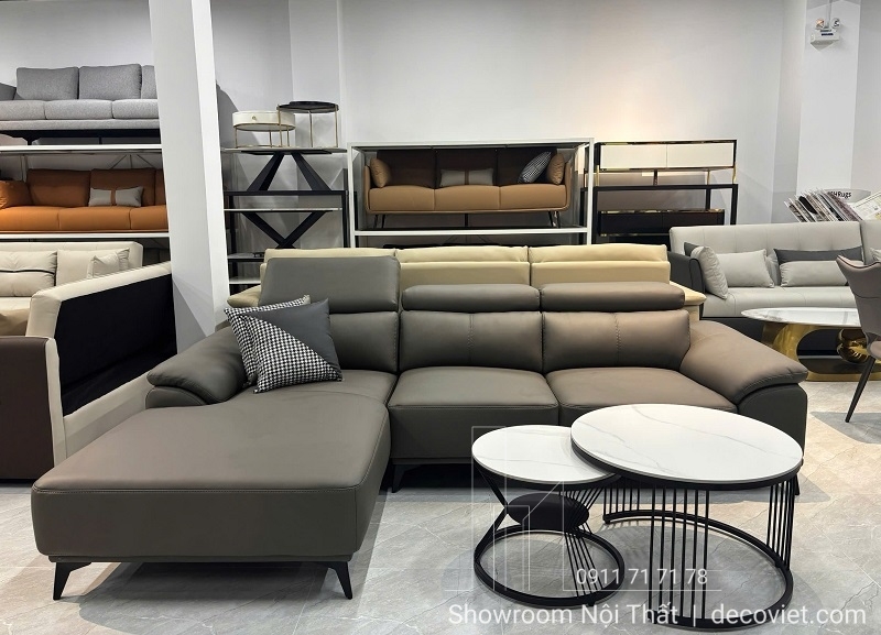 Ghế Sofa Da Chữ L 1022T