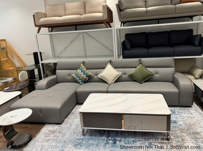 Ghế Sofa Da Nhập Khẩu 1067T