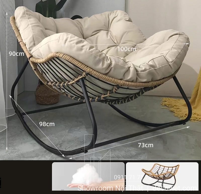 Ghế Thư Giãn Bập Bênh 3102T