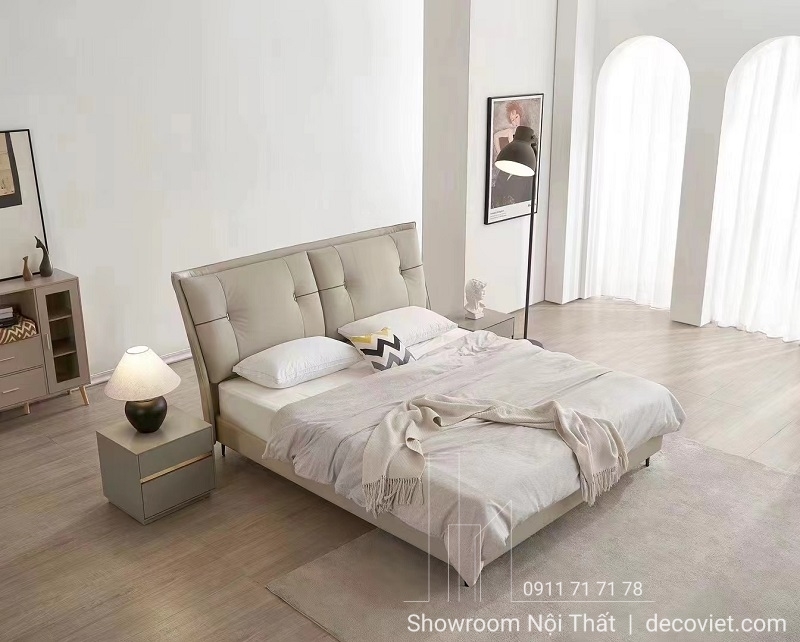 Giường Bọc Da 206T