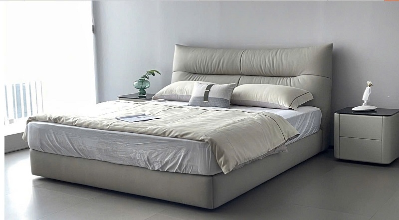 Giường Bọc Da Cao Cấp 205T