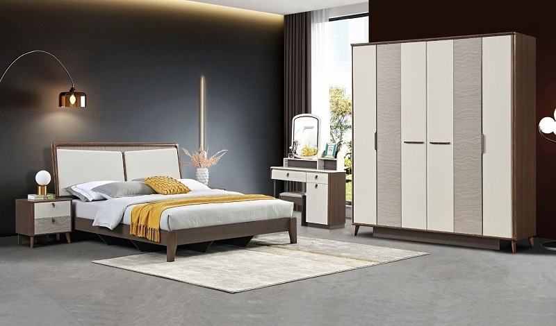 Giường Gỗ Nhập Khẩu 162T