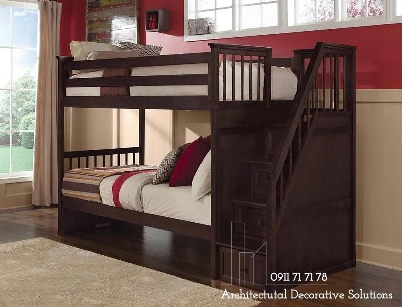 Giường Tầng Giá Rẻ 2T – Trắng