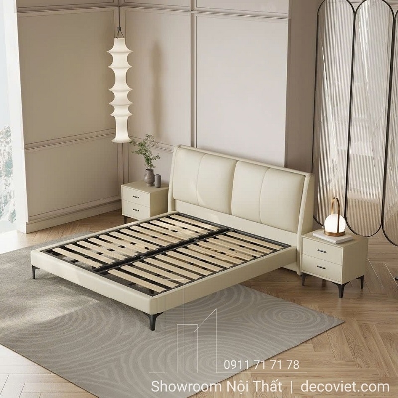 Giường Ngủ Bọc Da 107T