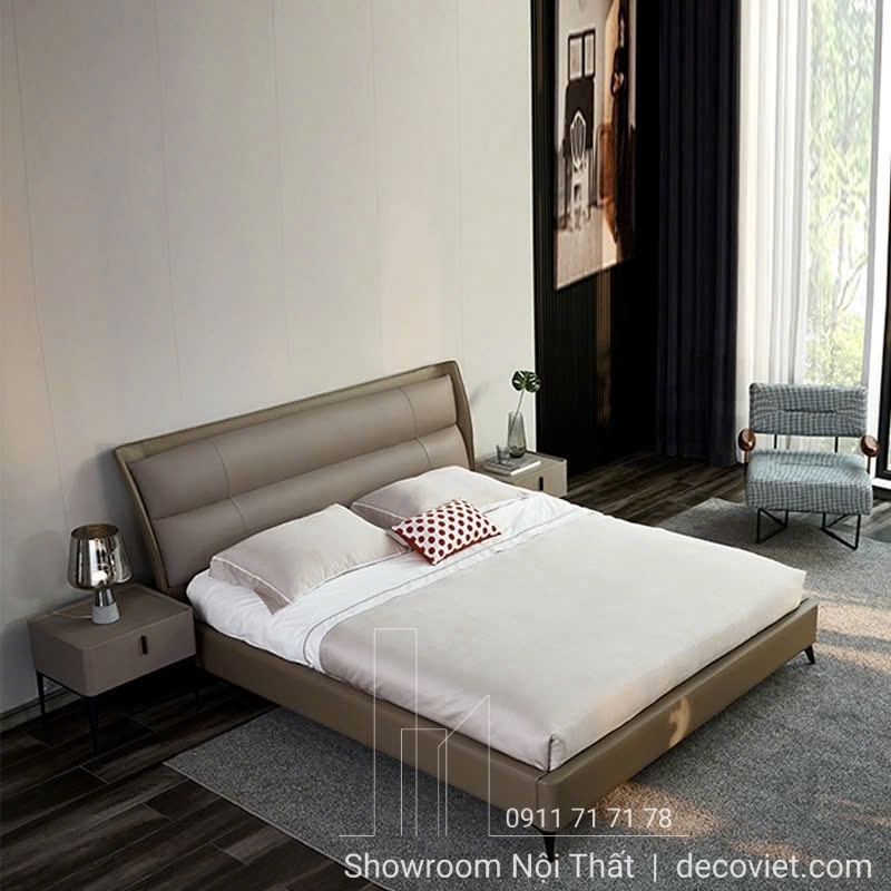Giường Ngủ Bọc Da 108T