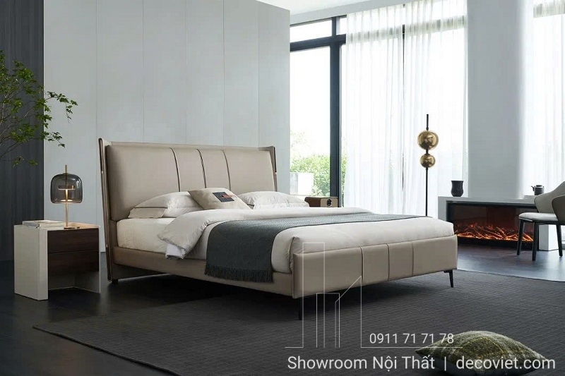 Giường Ngủ Bọc Da 112T