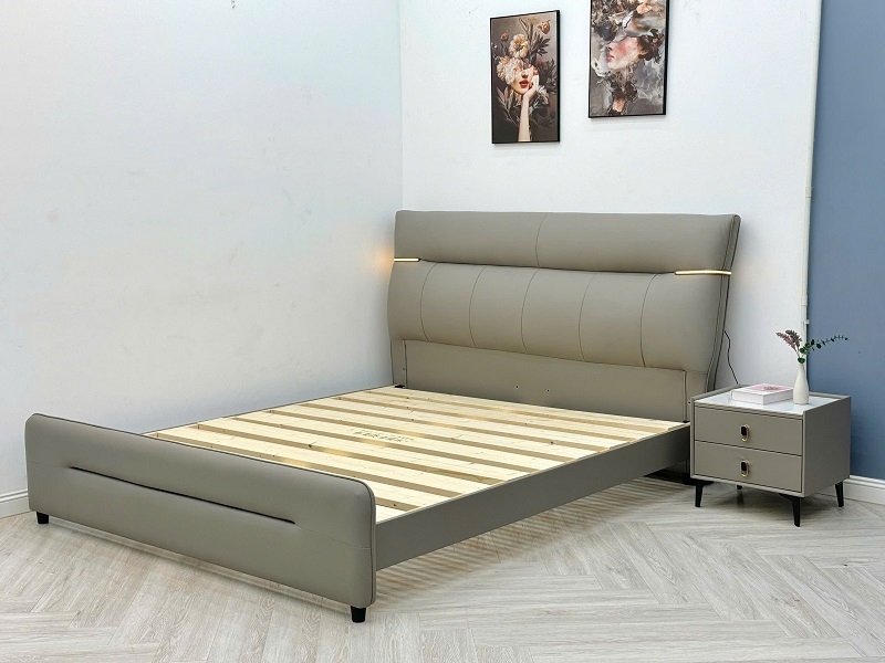 Giường Ngủ Bọc Da Đẹp 187T