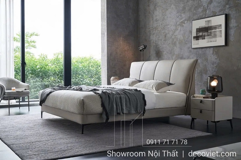 Giường Ngủ Bọc Da Hiện Đại 106T