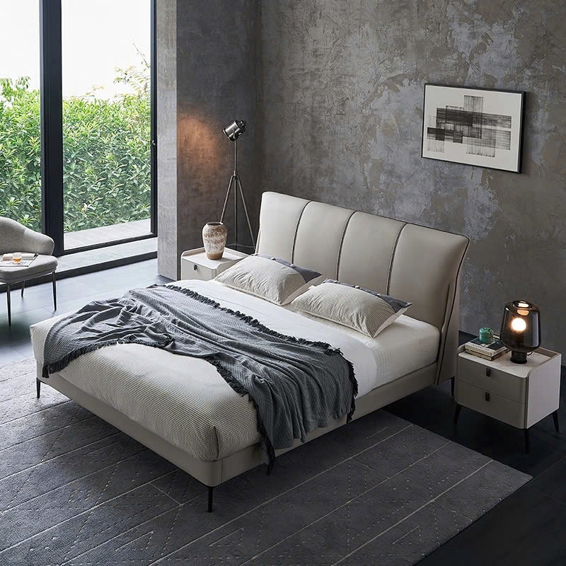 Giường Ngủ Bọc Da Hiện Đại 106T