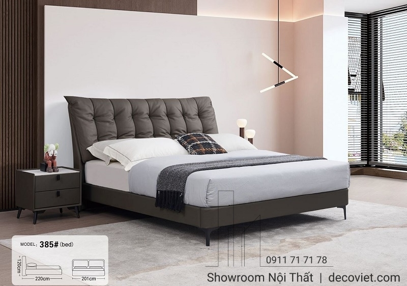 Giường Ngủ Bọc Da Nhập Khẩu 149T