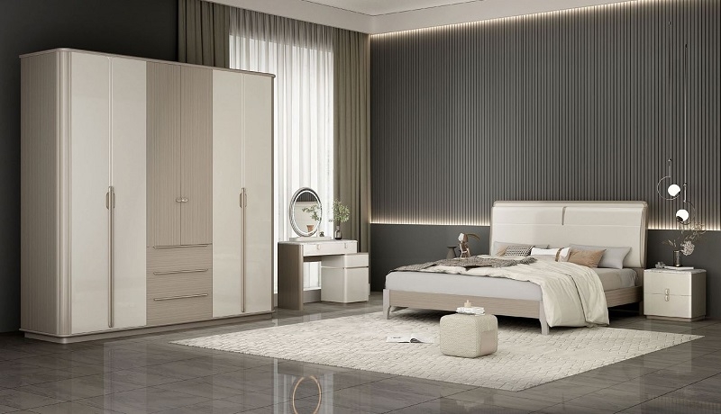 Giường Ngủ Gỗ Nhập Khẩu 164T