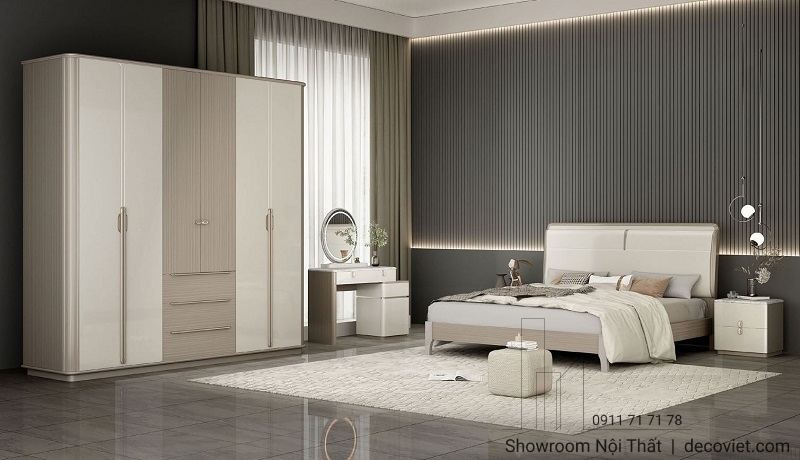 Giường Ngủ Gỗ Nhập Khẩu 164T