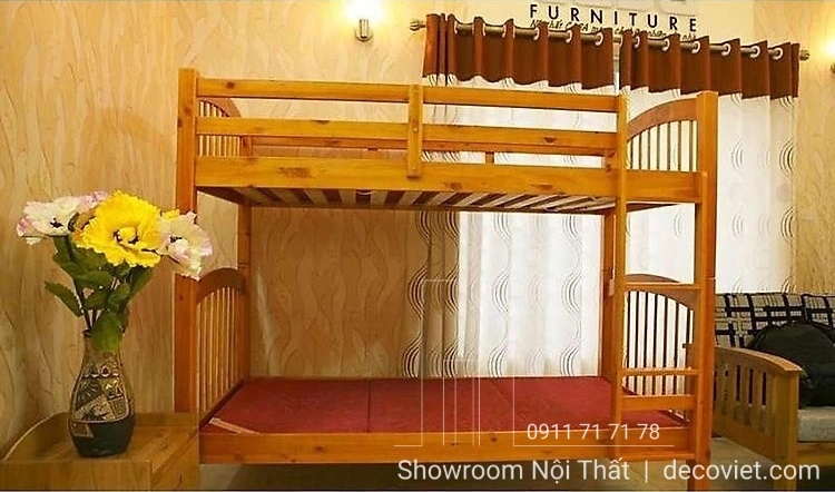 Giường Tầng Cho Bé 405T- Vàng