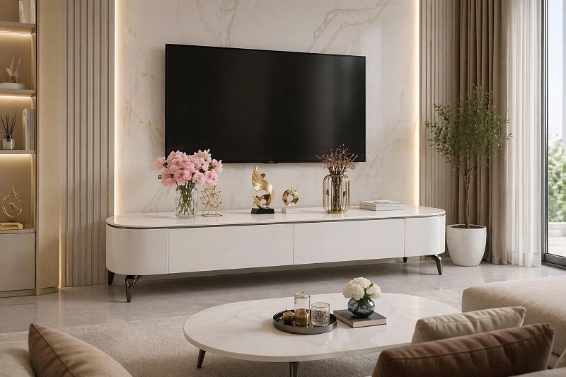 Kệ Tivi Mặt Đá Hiện Đại 120T