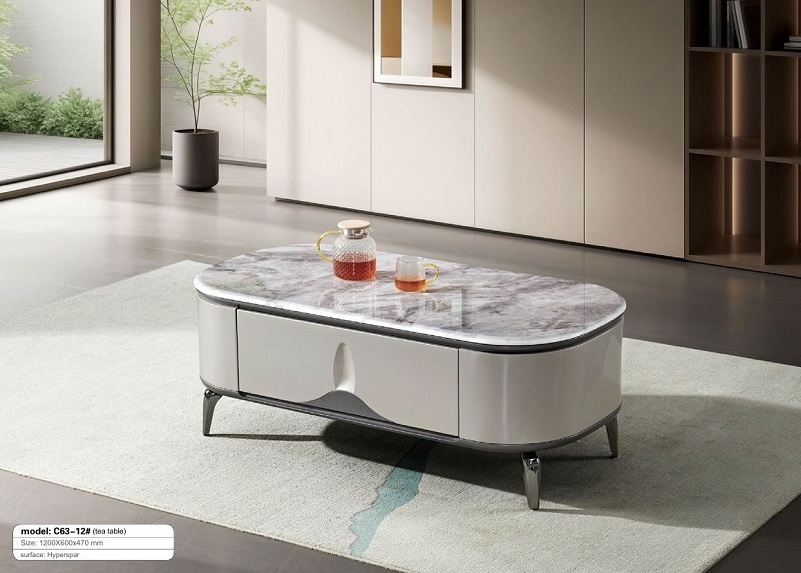 Mẫu Bàn Trà Sofa Mặt Đá 405S