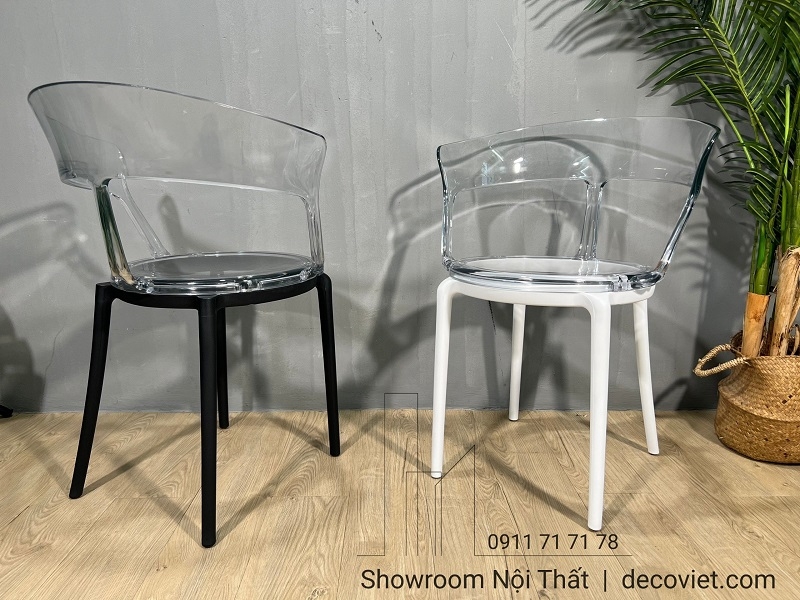 Mẫu Ghế Coffee Nhựa Đẹp 211T
